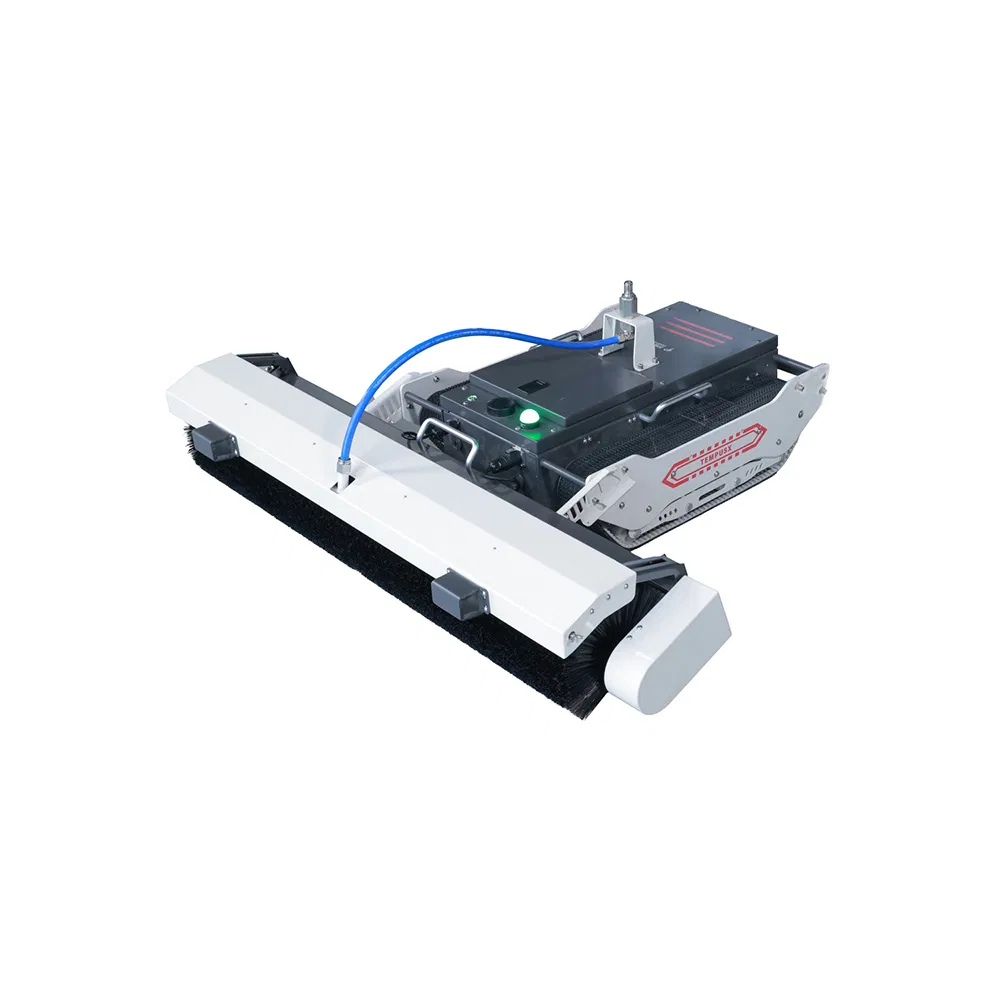 F-D1000 Waterproof Dustproof Crawler Style Remote-Control Solar Photovoltaic Panel Cleaning Machine Robot