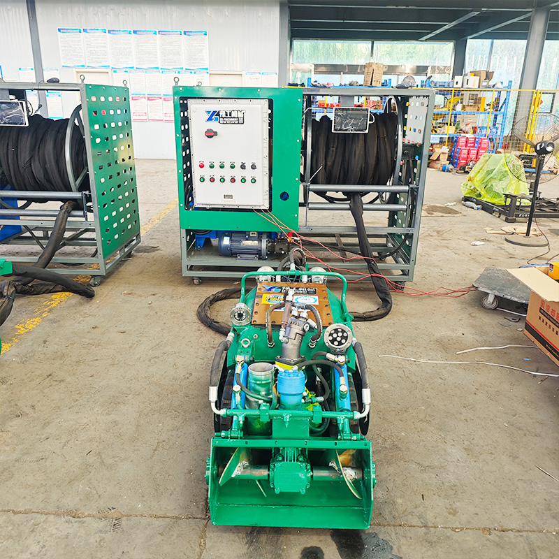 Compact IP68 Waterproof Dredging Robot for Pipeline Cleaning