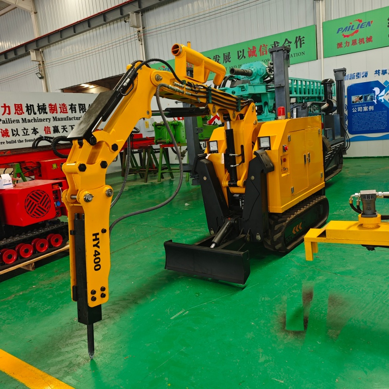 Electric Drive Demolition Robot Compact Crawler Crushing Equipment for Indoor Narrow Space Work