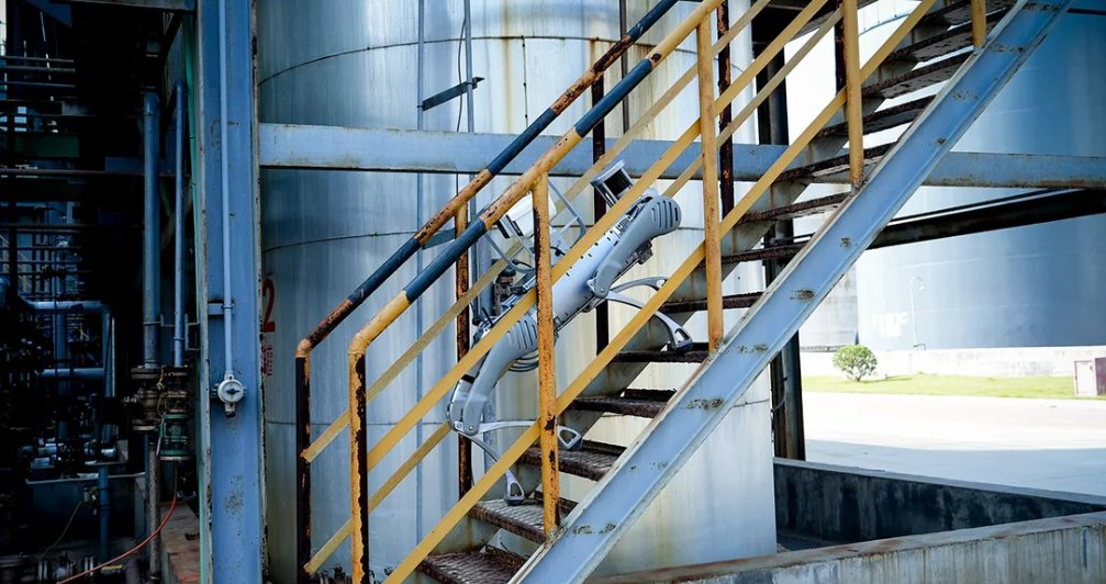 Unitree B2 Equipped with Inspection Capabilities