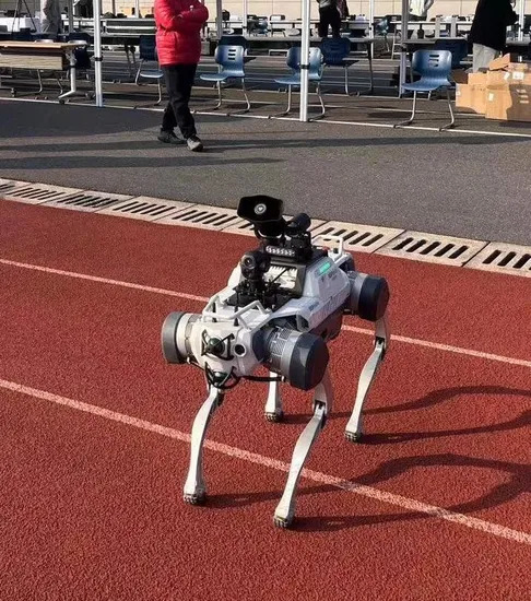 Advanced Tactical Ai Dog Robot for Operations and Safety