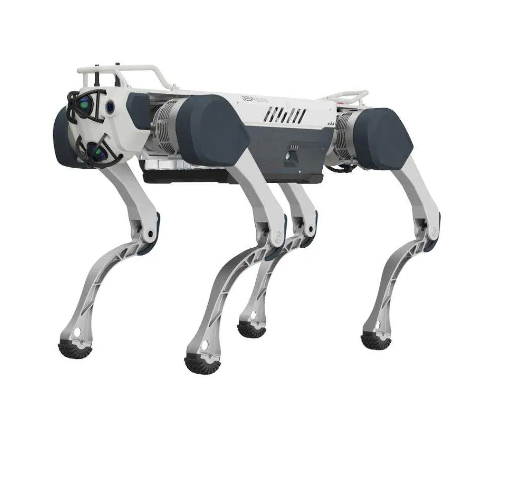Intelligent WiFi Smart Quadruped Robot Dog Programmable Large Model Metal Bionic Dog for Industrial Application