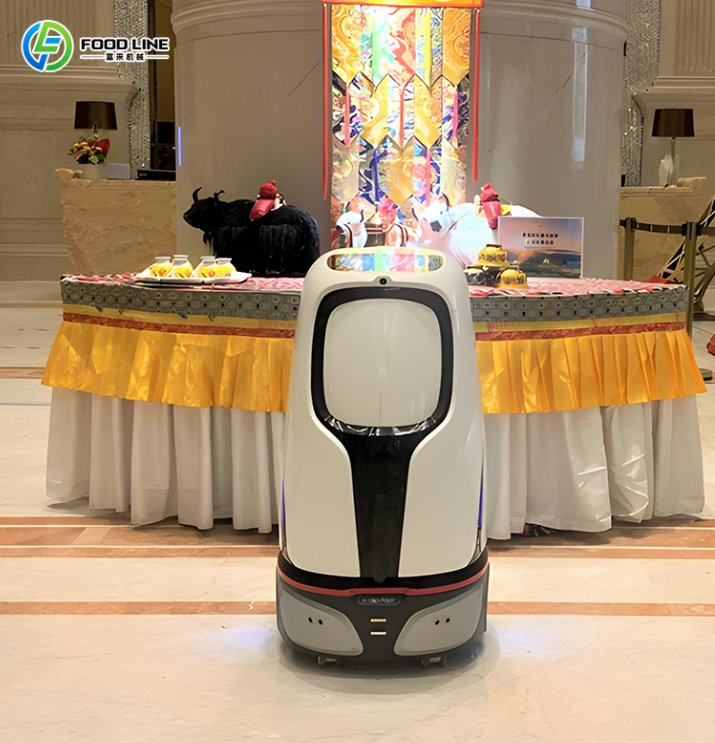 Small Welcome Indoor Reception Retail Welcome Robot