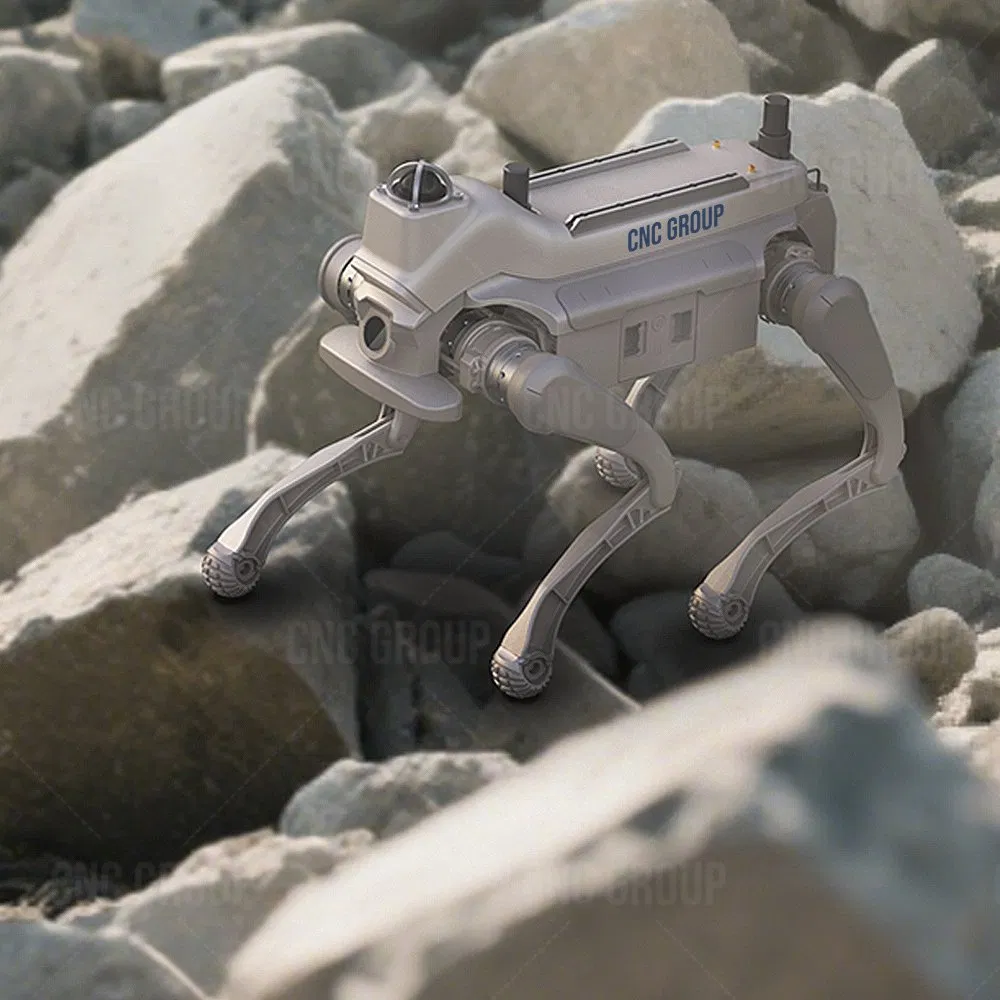 Fire Inspection and Entertainment Robot Bionic Quadruped Robot