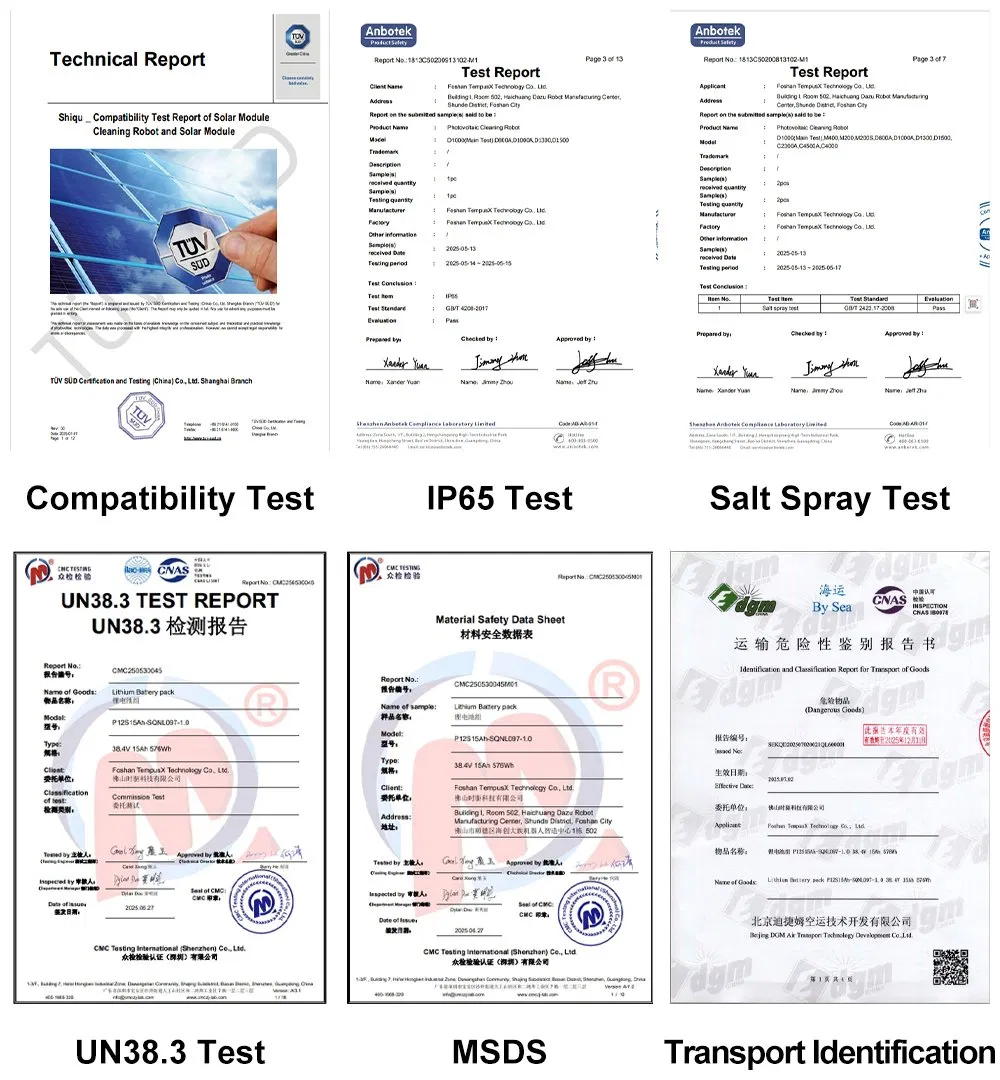 Certifications