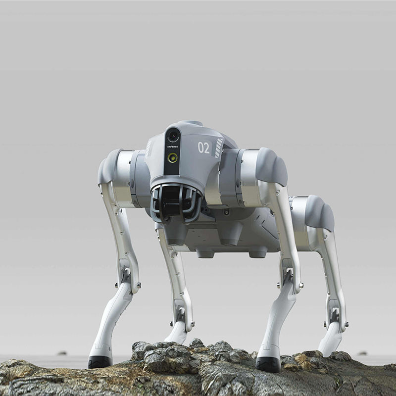 Unitree Go2-W Industrial Robot: 3kg Payload with 3D Lidar &amp; Depth Camera, All-Terrain Autonomous Patrol and Inspection Platform