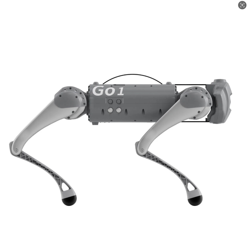 Unitree Go1 Ai Bionic Robot Dog, Autonomous Navigation &amp; Real-Time Avoidance, for Home/Security