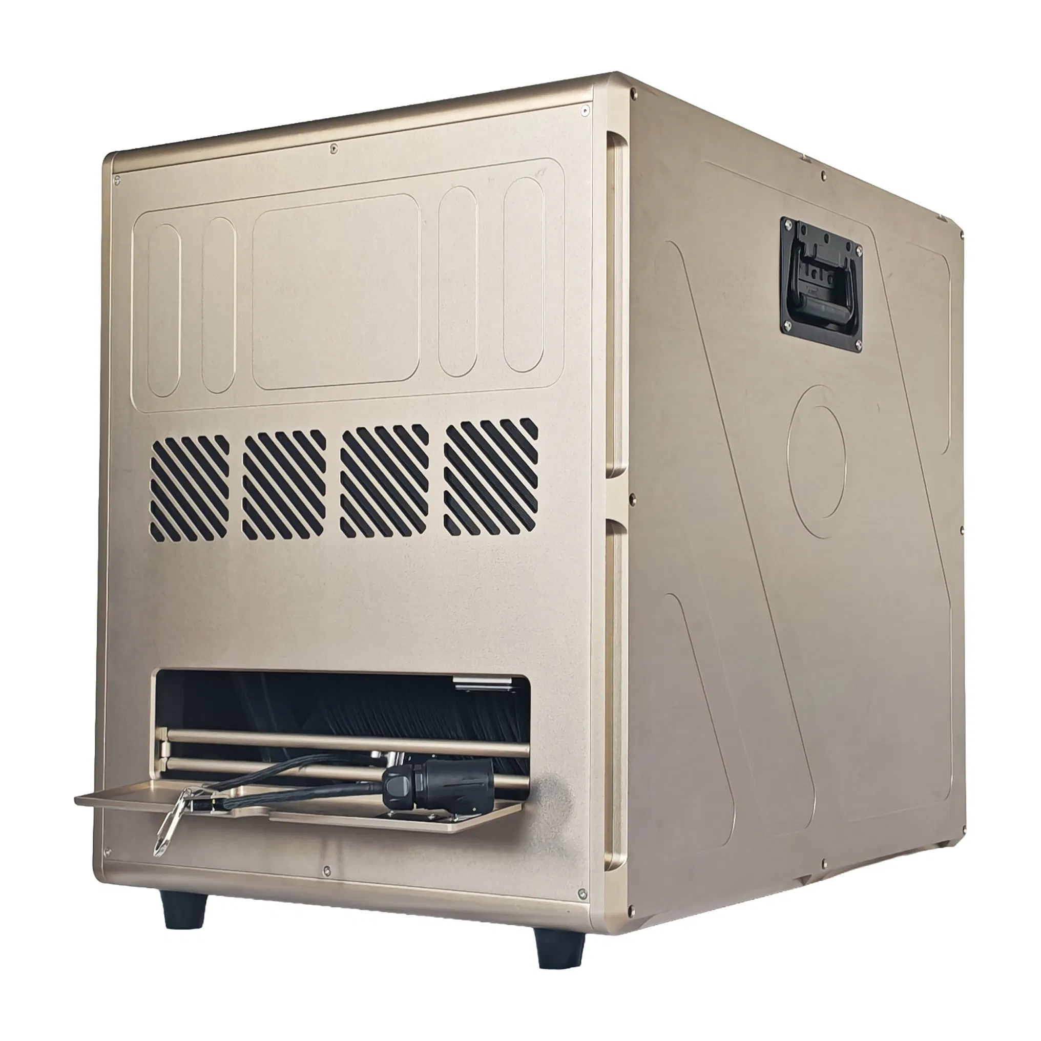 Latest Research and Development of Tethered Unmanned Aerial Vehicles, Suitable for High-Rise Firefighting, Model: G300-FC100-55m