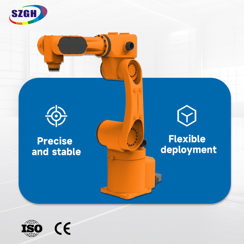 SZGH 6 Axis Lightweight Industrial Robot Arm 6kg Load