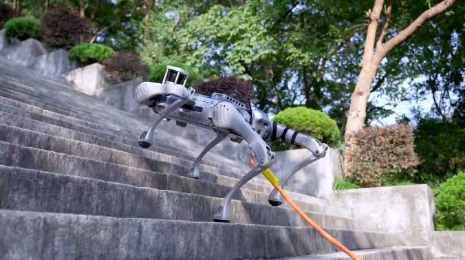 Fastest Delivery Unitree B2 Industrial-Grade Fire Inspection Industry Intelligent Quadruped Robot