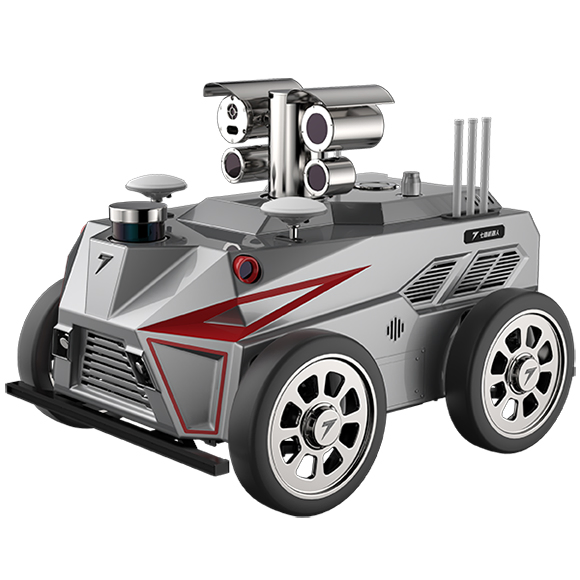 Reliable Explosion-Proof Wheeled Robot for Safe Material Transport