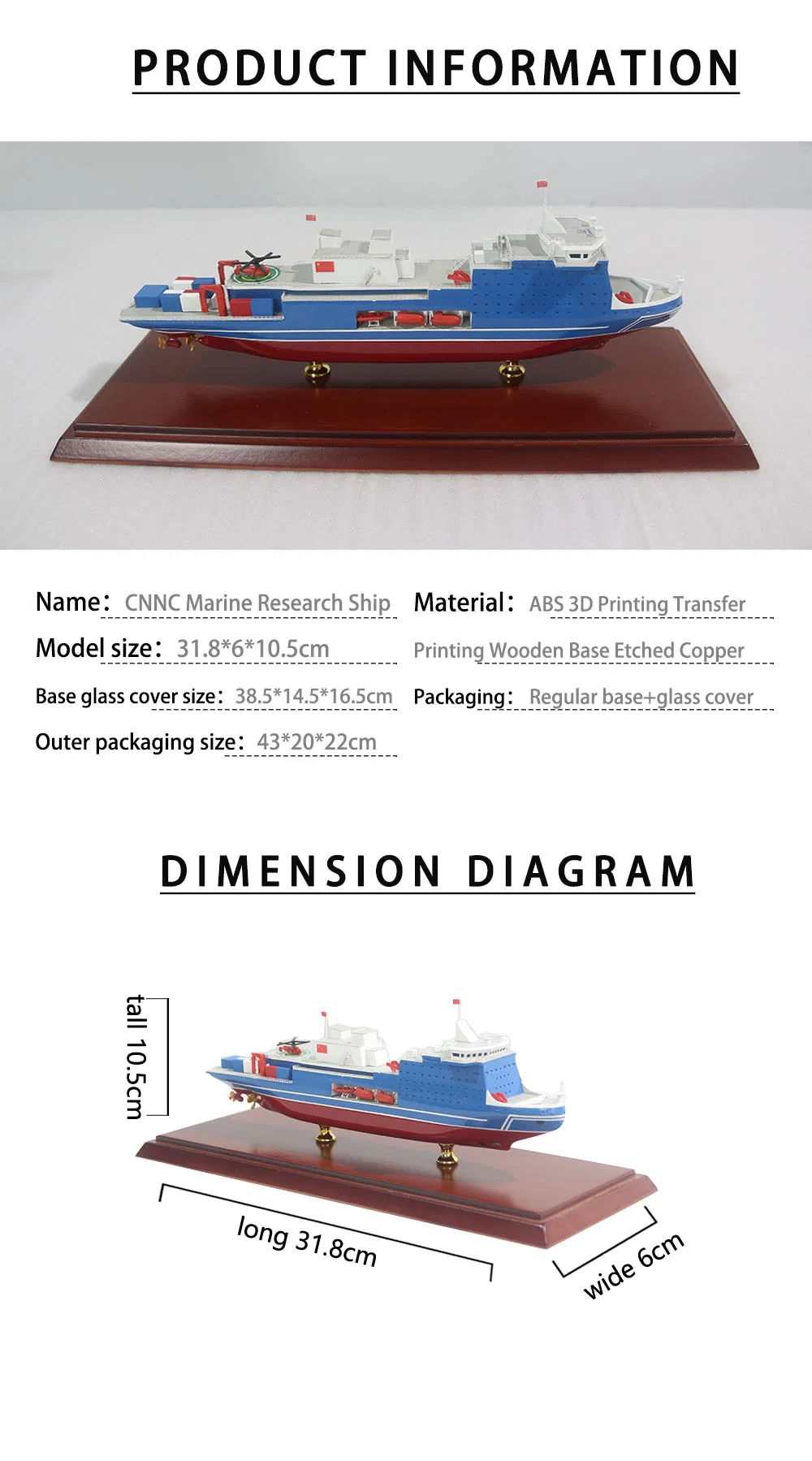 Oceanographic Internship Vessel Model