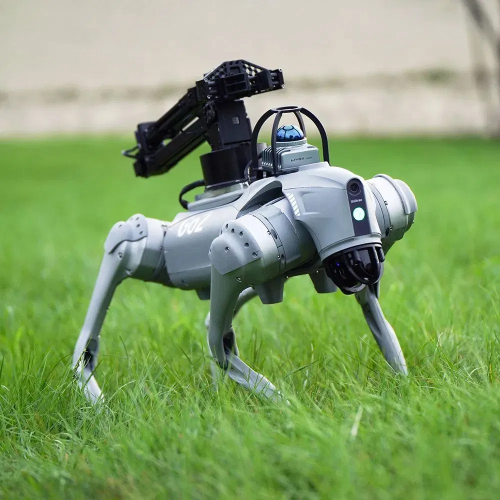 Unitree Go2 Edu PRO: Programmable Quadruped Robot with Intel Realsense D435I, 4D Lidar and Force Sensors for Slam &amp; Algorithm Research