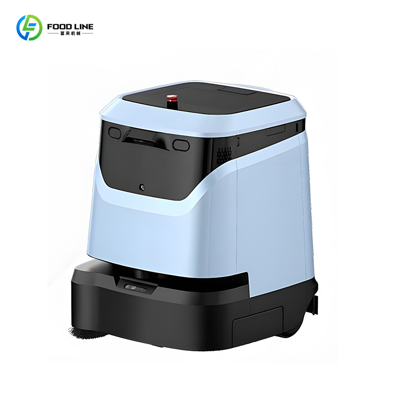 Indoor Strong Suction Carpet Cleaning Robot with Vacuum Dust Collection System