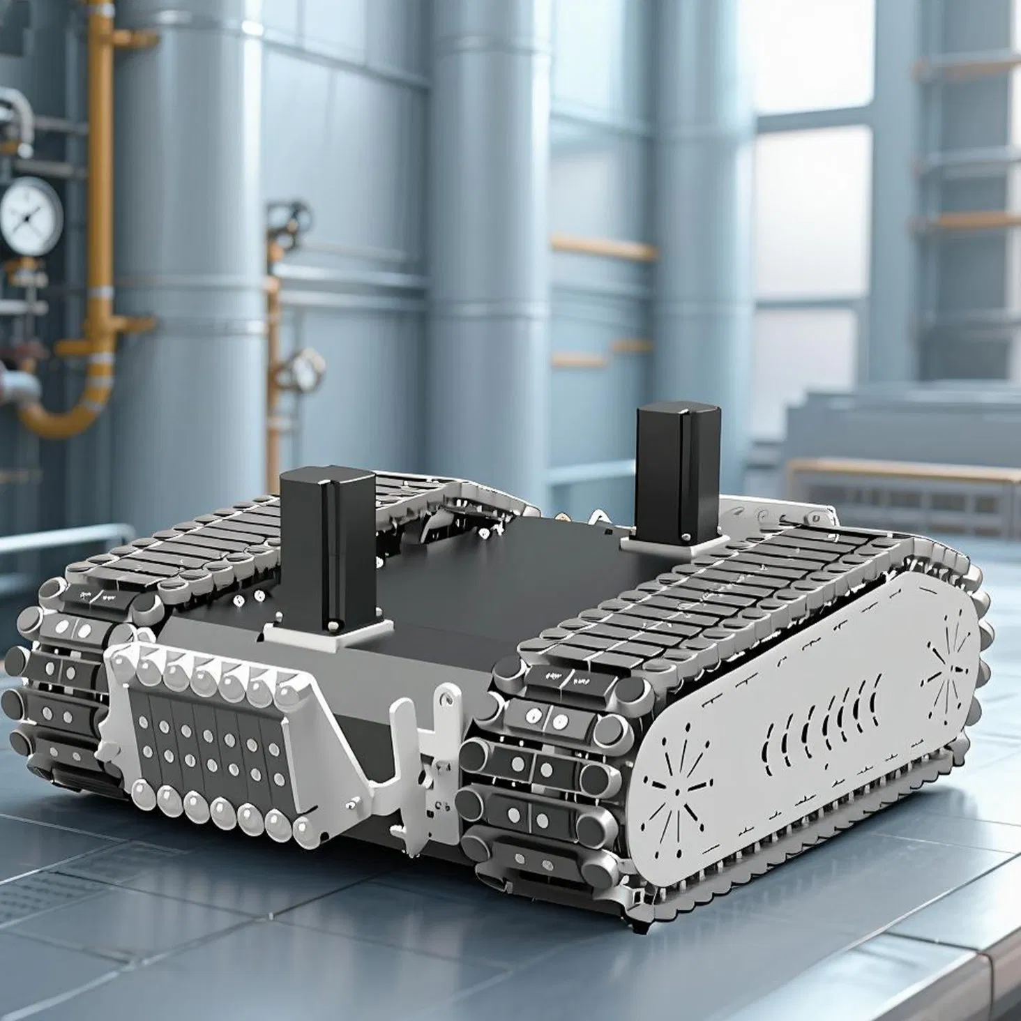 Indoor Outdoor Remotely Control Autonomous Robot Intelligent Security Inspection Patrol Robot