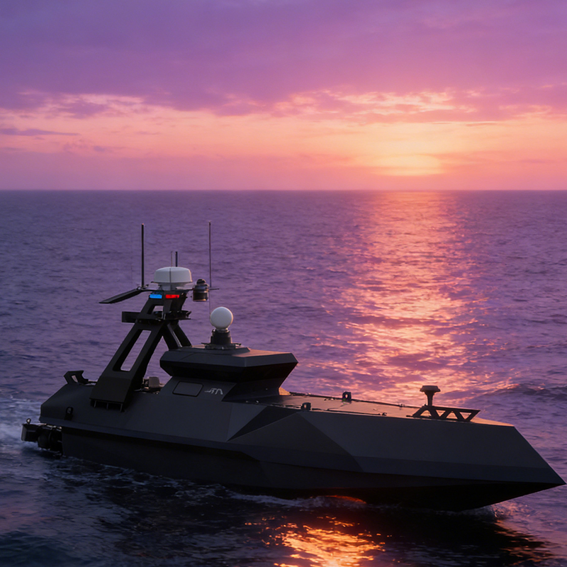 High-Efficiency Ocean Research Platform for Coastal and Deep-Sea Missions Ocean Drone