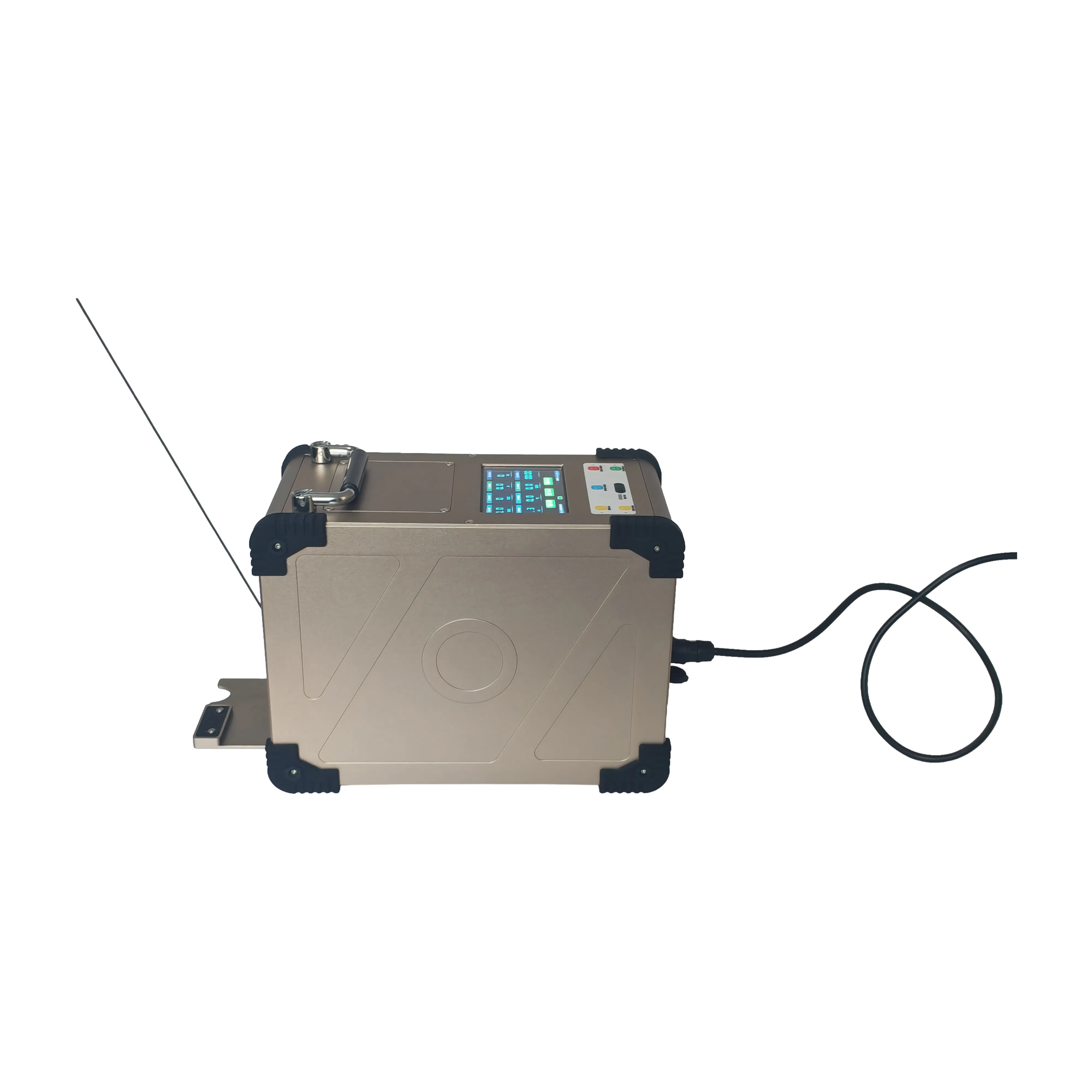 Latest Research and Development of Tethered Unmanned Aerial Vehicles, Suitable for High-Rise Firefighting, Model: G12-M3m-33m