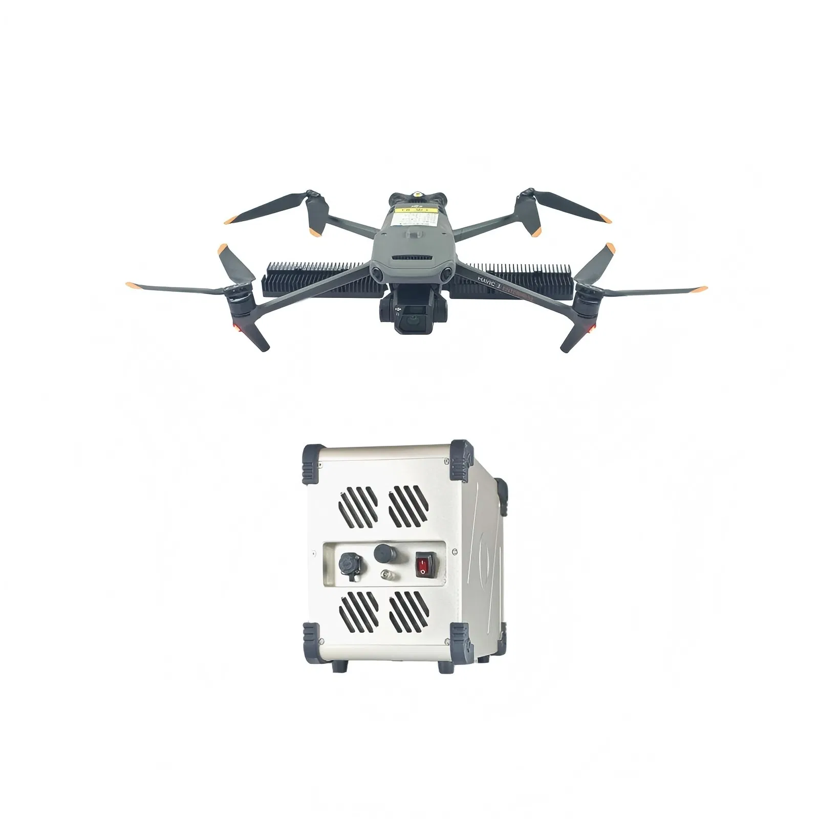 Latest Research and Development of Tethered Unmanned Aerial Vehicles, Suitable for High-Rise Firefighting, Model: G12-M3m-33m