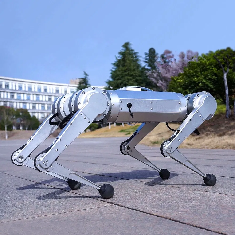 Industrial Quadruped Robot Robot Dog Robodog Bigdog Platform Load Weight 3kg Motor Provided Aluminum Alloy