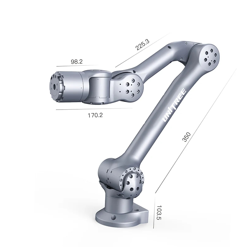 Unitree Z1 Industrial Inspection Robot Waterproof 4-Legged Drone for Hazardous Environments