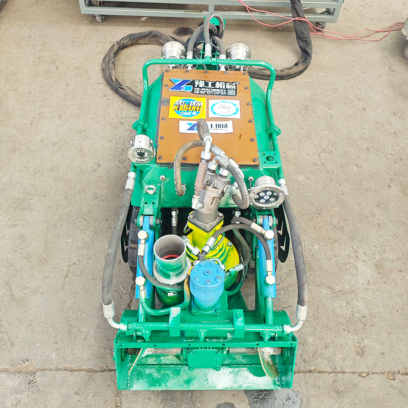 Compact IP68 Waterproof Dredging Robot for Pipeline Cleaning