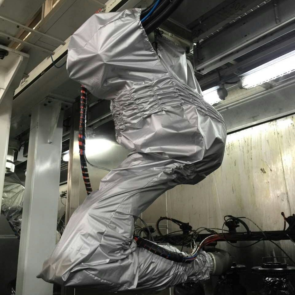 Industrial Collaborative Robot Protective Cloth for Waterproof Dustproof Heat Resistant