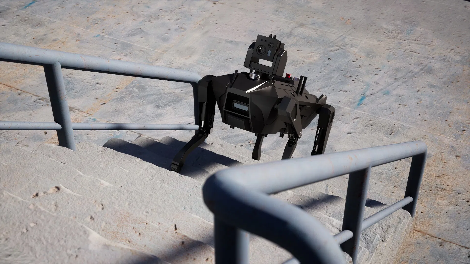 Industry-Grade Quadruped Robot High Mobility Explosion-Proof Industrial Inspection 4-Foot Robot