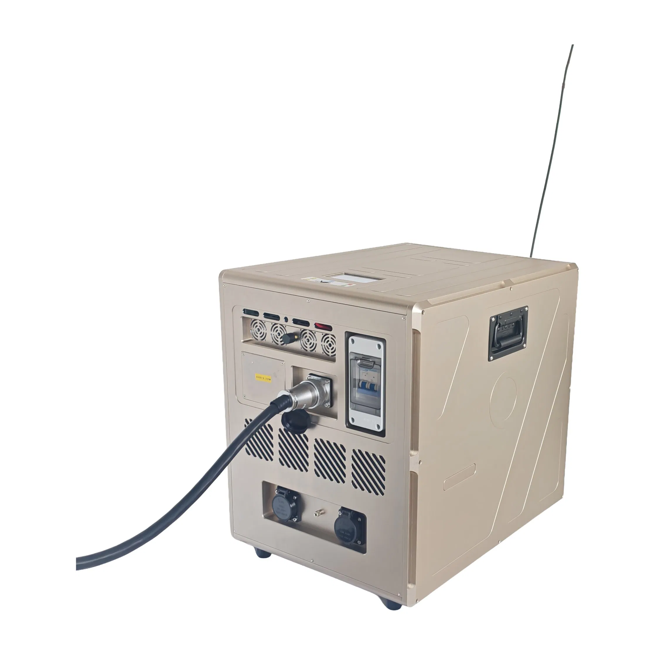 Latest Research and Development of Tethered Unmanned Aerial Vehicles, Suitable for High-Rise Firefighting, Model: G300-FC100-55m