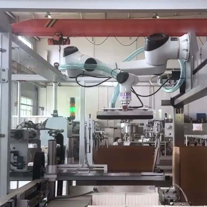 Lightweight Collaborative Palletizing Robot Huayan S30 Small-Space Multi-Layer Stable Finished Product Box Stacking Manipulator