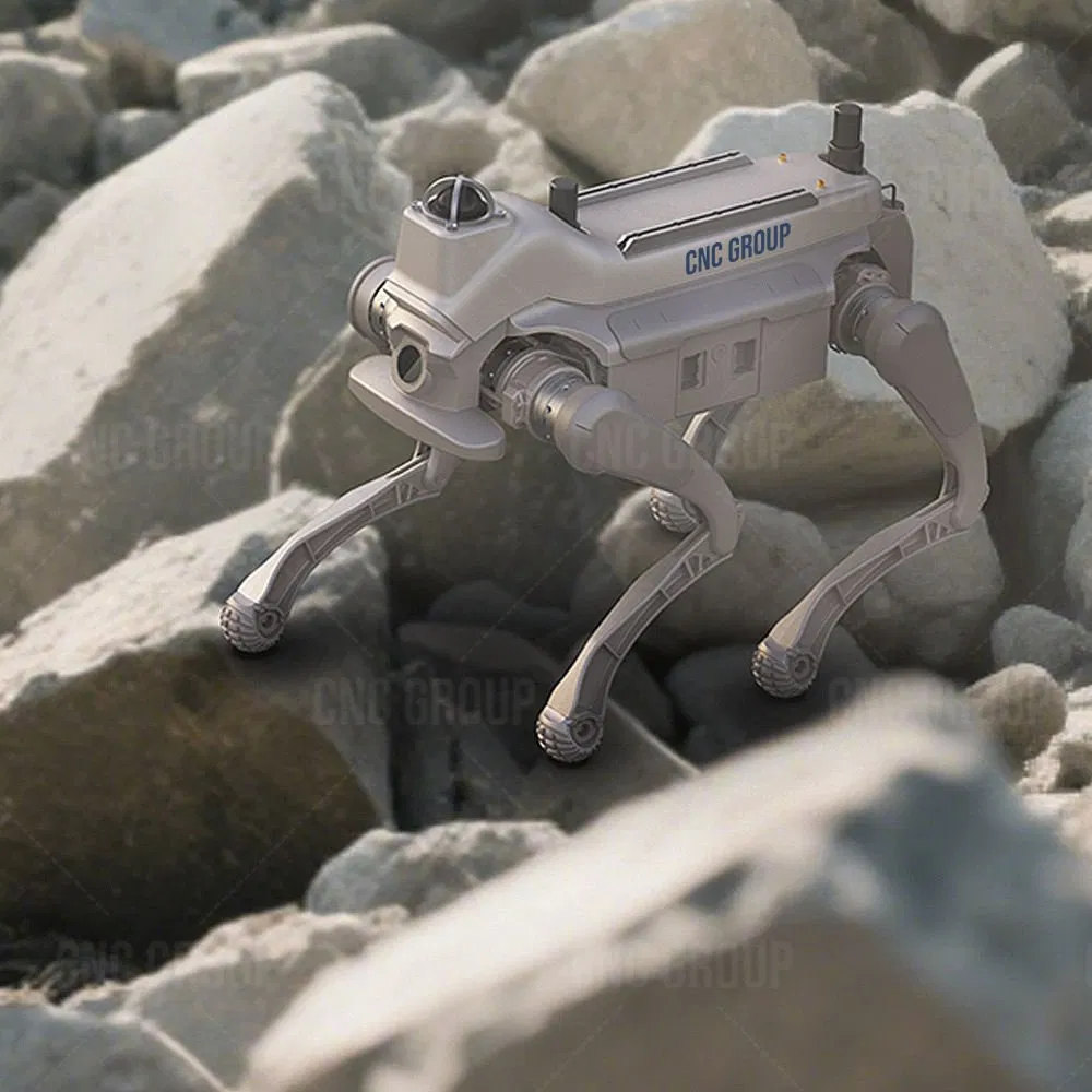 Professional Security Guard Robot Dog Industrial Automation with Full Body Motion Control