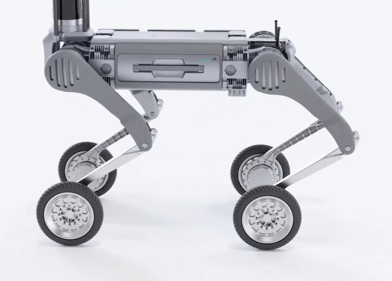 Unitree Industrial Wheeled-Legged Power Inspection and Rescue Robot Dog