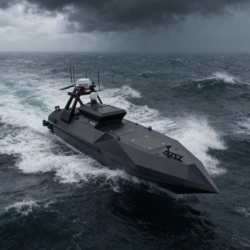 High-Efficiency Ocean Research Platform for Coastal and Deep-Sea Missions Ocean Drone