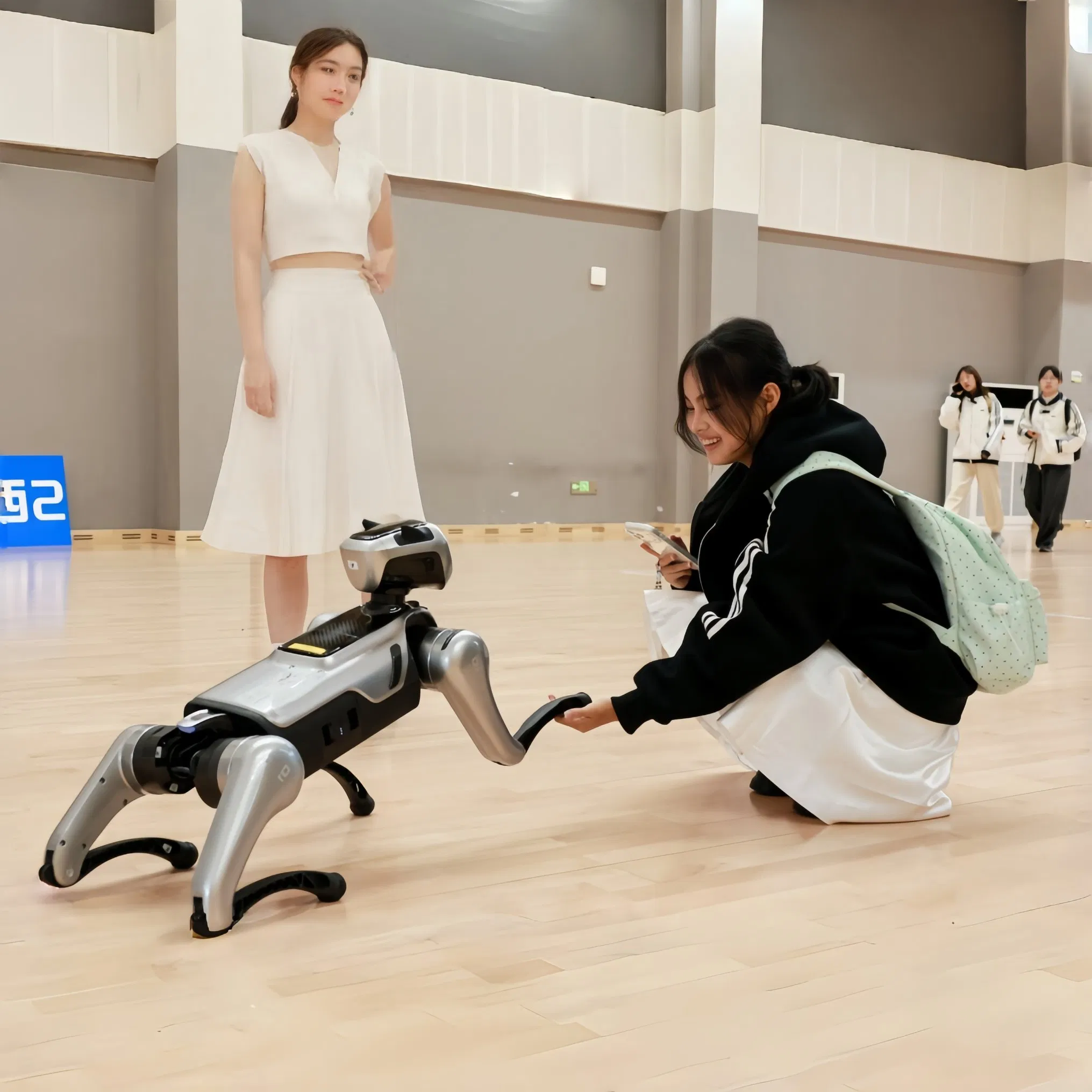 Remote Control Fast Charge Android Voice Control Four-Legged Programmable Robot Dog