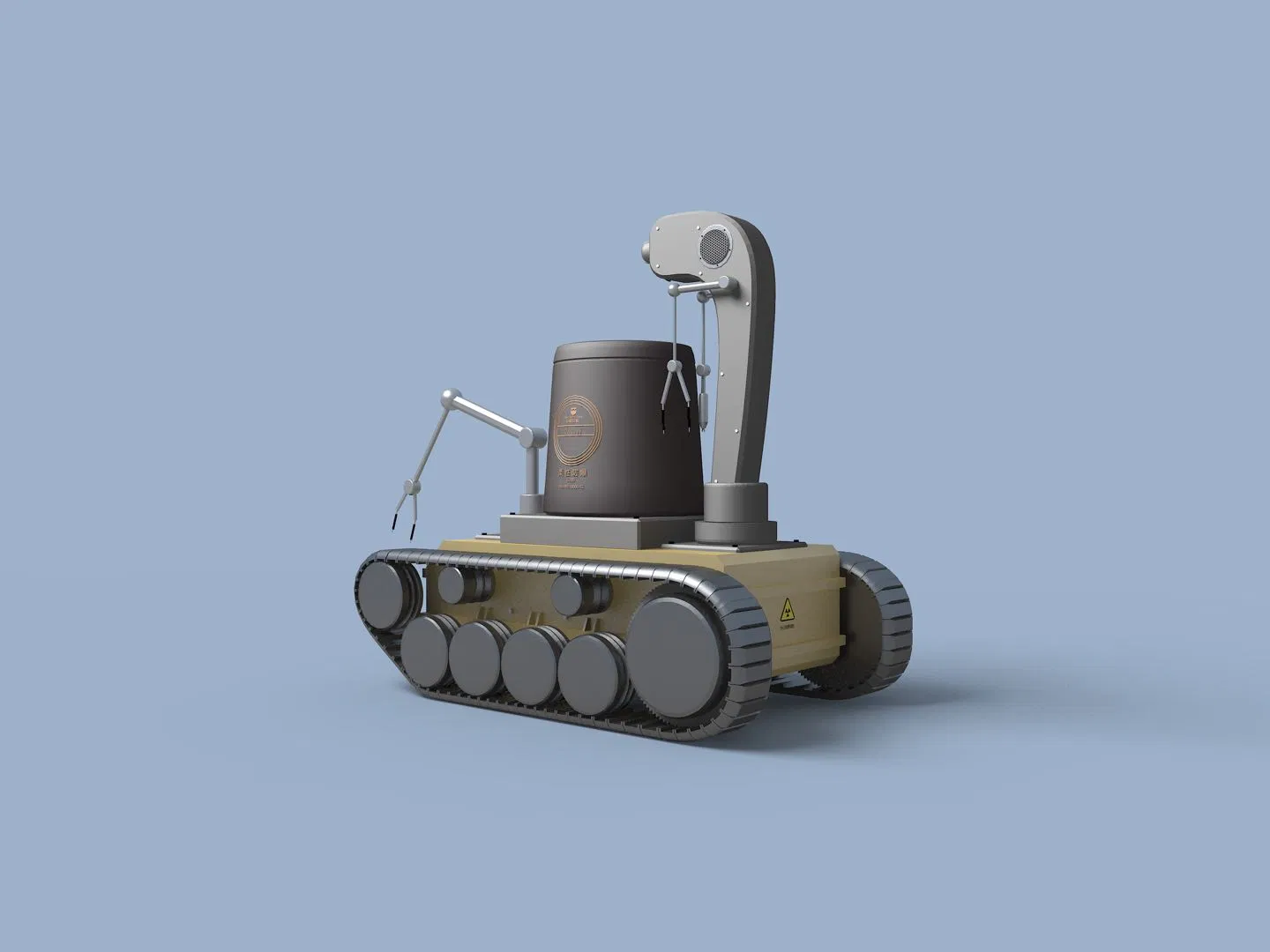 Iwildt-2315 X-ray Machine Vision Eod Robot 100kv Ray Power for Indoor and Outdoor Storage