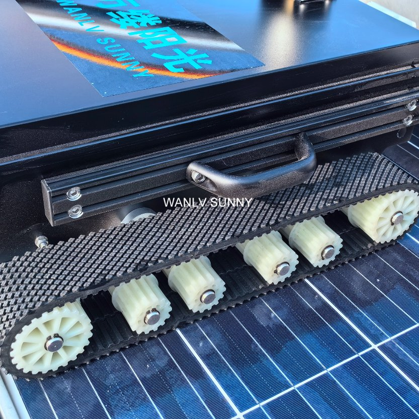 Lightweight Automatic Solar Panel Cleaning Robot for Distributed Photovoltaic Power Station