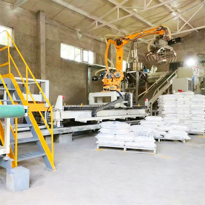 Benson Manufacturer's Precision Metering Waterproof Material Rolls, Ton Bags, Packaging, Depalletizing Robots.