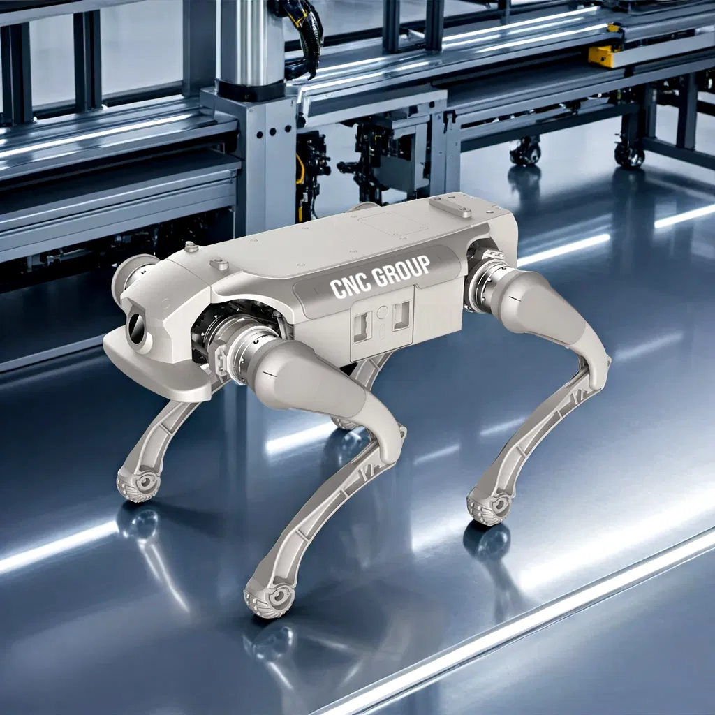 Advanced Ai Robot Dog with Interactive Programmable Quadruped for Patrol