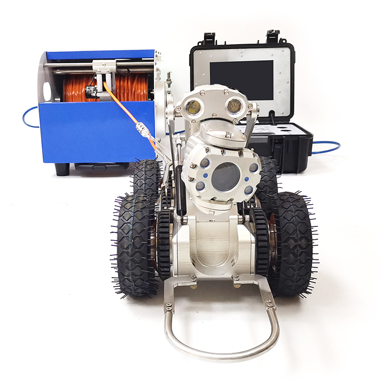 Factory Direct Sale Waterproof IP68 Pipe Inspection Camera Pipelines Sewer Crawler Robot