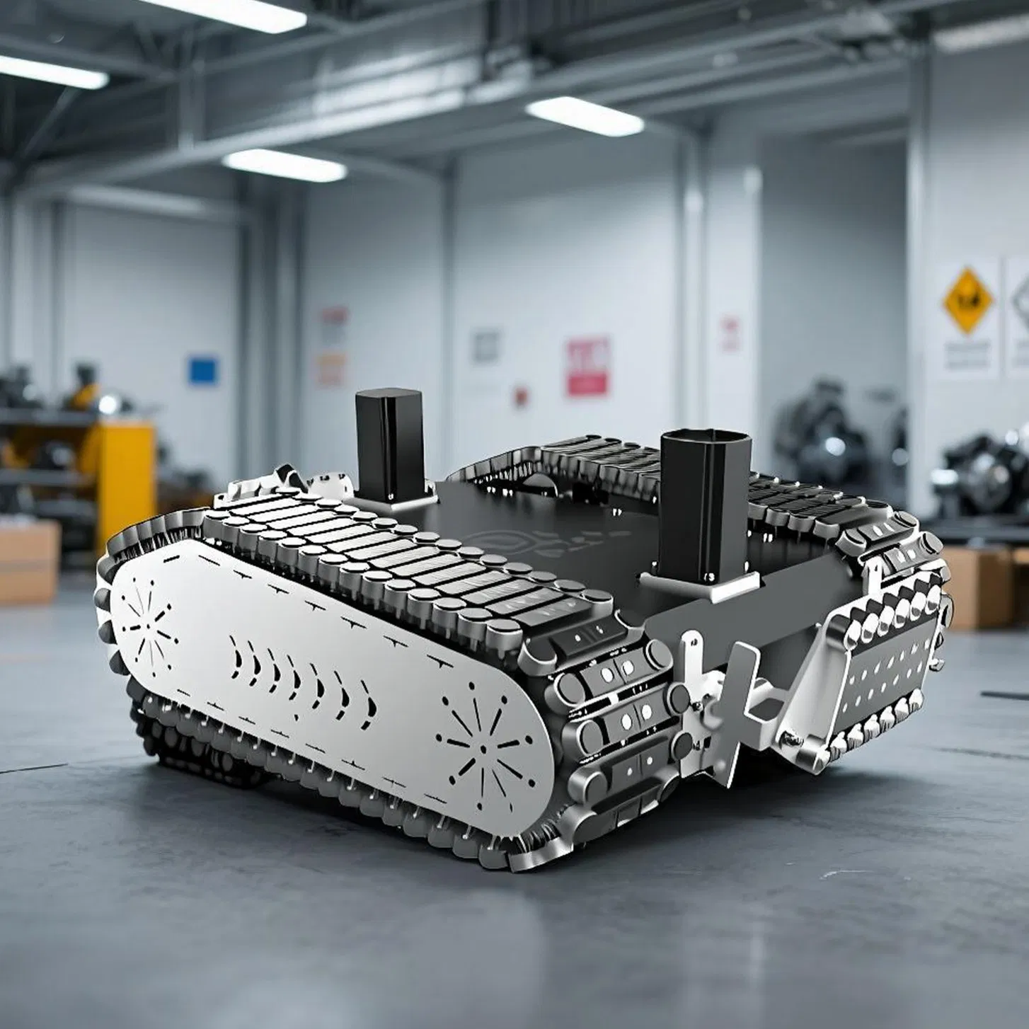 Indoor Outdoor Remotely Control Autonomous Robot Intelligent Security Inspection Patrol Robot