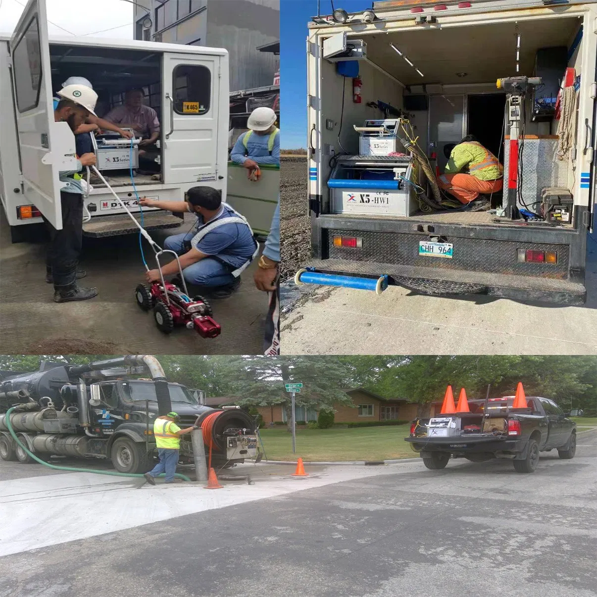 Waterproof Automatic Zoom and Focus Underwater Inspection Pipeline Robot