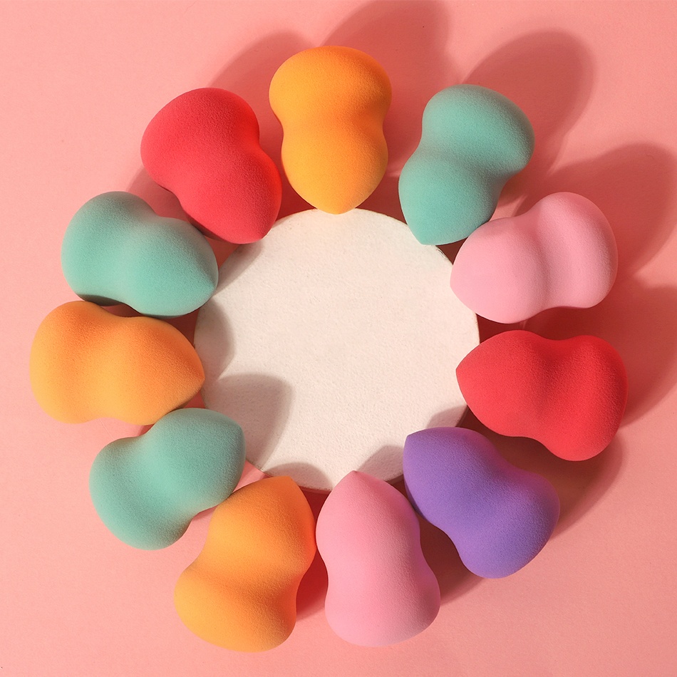 Professional Soft Blender Latex Free Biodegradable Beauty Egg Cosmetics Blender Wholesale Customized Packaging Custom Logo Face