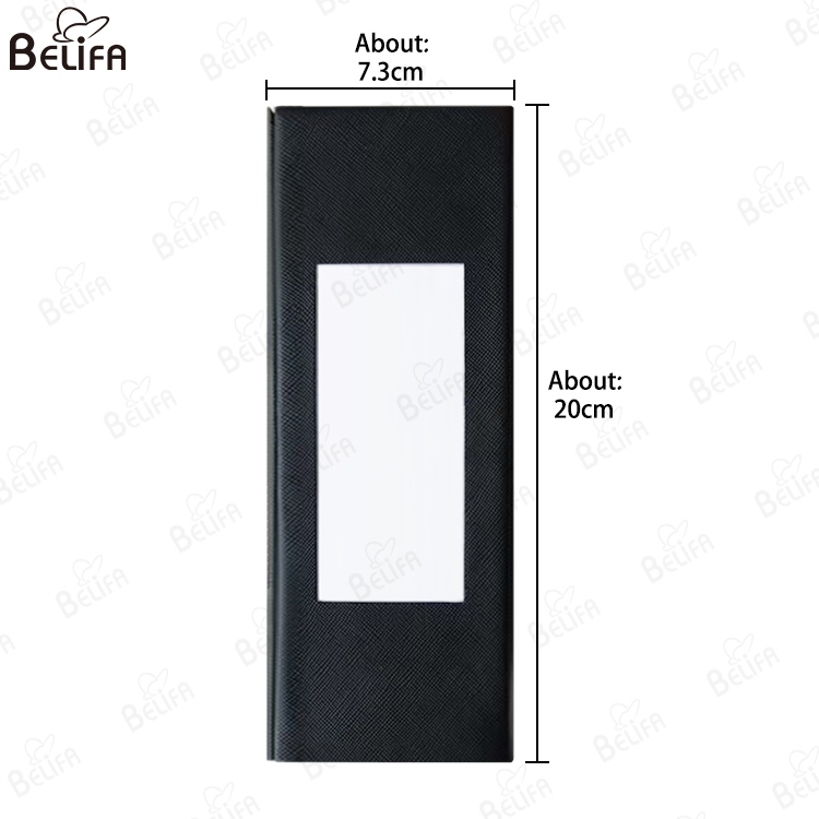 New Arrival Leather Cosmetic Brush Set Holder Eco Friendly Make up Brushes Orgainer Box