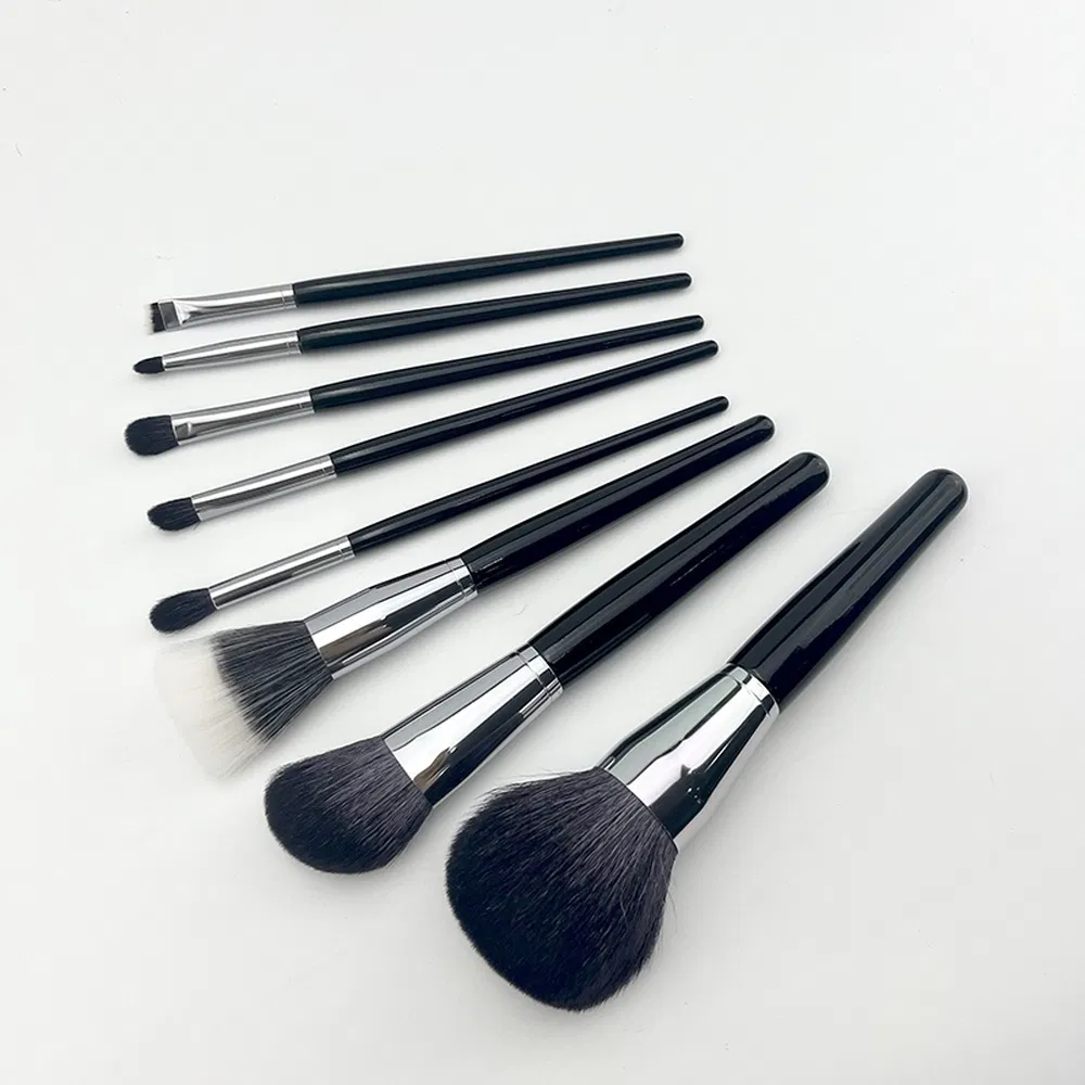 Fan Shaped Cosmetic Brush Manufacturing Eco-Friendly Material Precision Makeup Brush