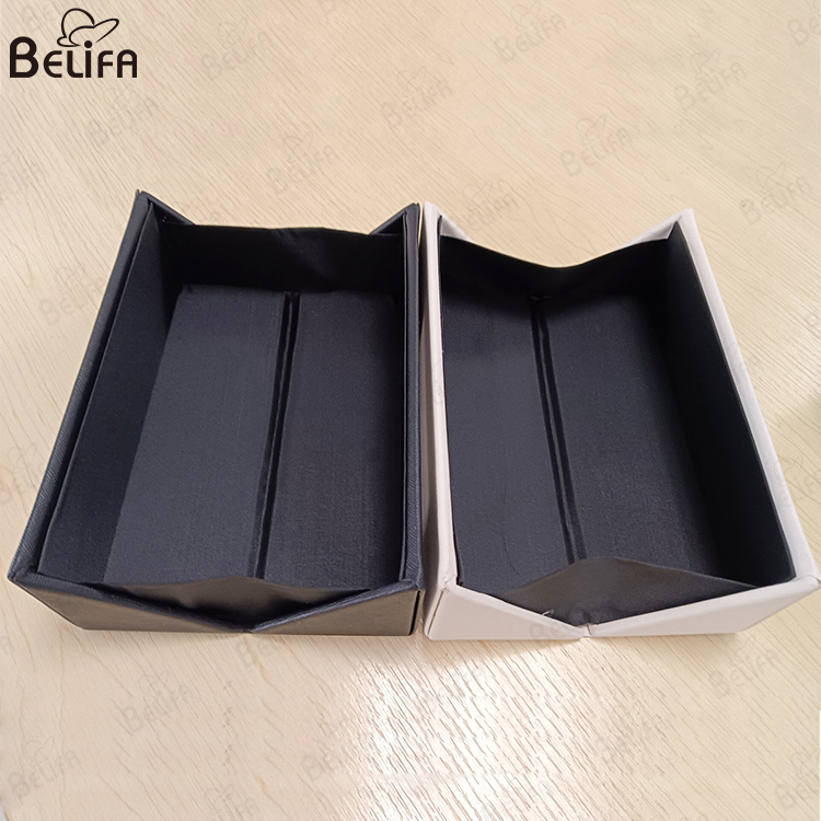 New Arrival Leather Cosmetic Brush Set Holder Eco Friendly Make up Brushes Orgainer Box