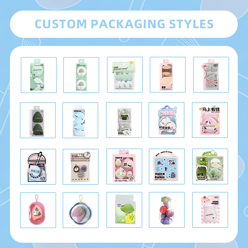 OEM ODM Puff Beauty Accessories Facial Makeup Puff Smooth Concealer Beauty Tools Foundation Blush Premium Face Powder Puff