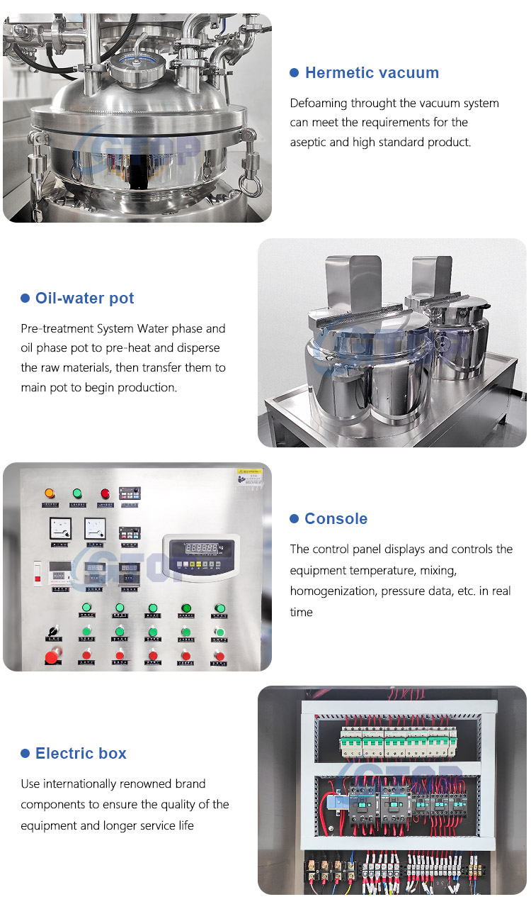 Vacuum Emulsifying Machine Details 4