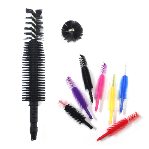 Assorted Luxury Rubber Mascara Brush Applicator