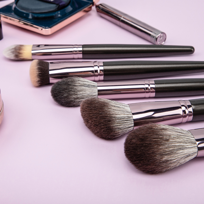 HXT-109 Factory OEM 15 Pcs Makeup Brushes Kit Real Hair Cosmetic Makeup Brushes Manufacturers China