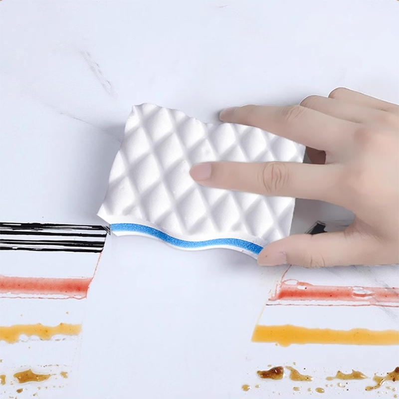 Sandwich Magic Sponge Eraser Kitchen Cleaning Sponge Multi-Purpose Cleaning PU Nano Sponge