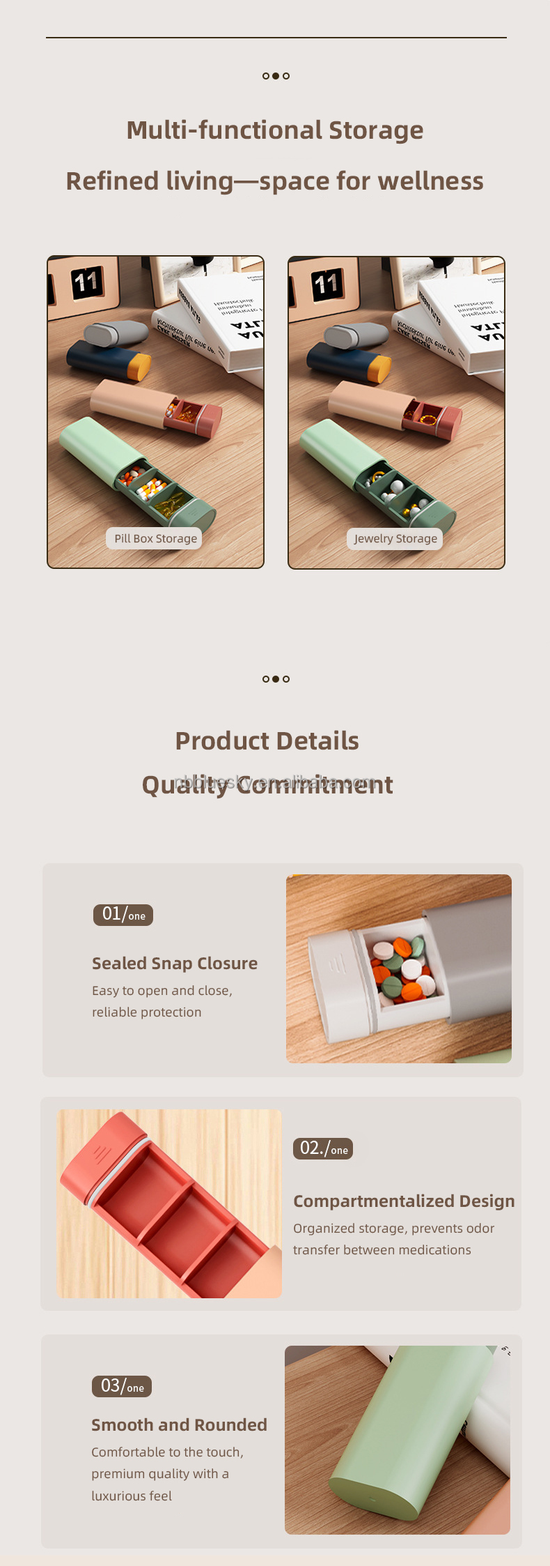Pill Box Color Options